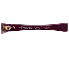 Yves Saint Laurent-Vintage Burgundy Procris Sunglasses 52/19 140mm-Dark red