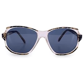 Yves Saint Laurent-Vintage Purple and Gold Sunglasses NAXOS 54/15-White