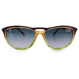 Yves Saint Laurent-Vintage Yellow Sunglasses TIPHIS 56/15-White