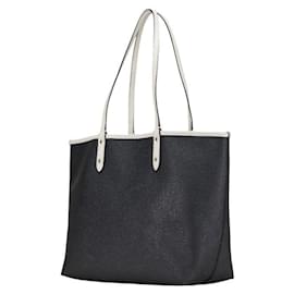 Coach-Coach Reversible Tote Shoulder Bag F36609-Black
