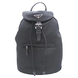 Prada-Prada Nylon Backpack-Black