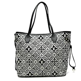 Louis Vuitton-Louis Vuitton Neverfull MM Tote Bag-Black