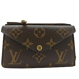 Louis Vuitton-Louis Vuitton Monogram Card Case-Brown,Monogram