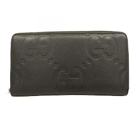 Gucci-Carteira longa Gucci Jumbo GG-Preto