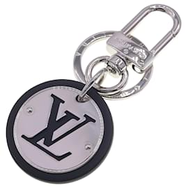 Louis Vuitton-Louis Vuitton Keychain Portocle LV Circle-Black,Silvery
