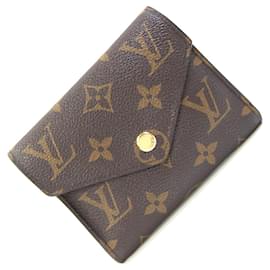 Louis Vuitton-Louis Vuitton Tri-fold Wallet Monogram-Monogram