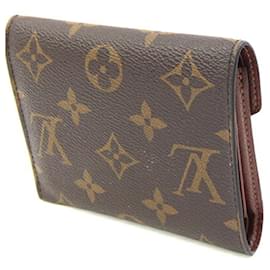 Louis Vuitton-Louis Vuitton Tri-fold Wallet Monogram-Monogram