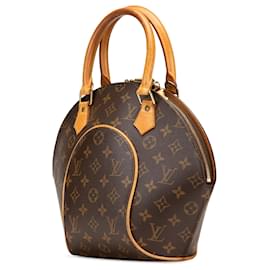 Louis Vuitton-Louis Vuitton Brown Monogram Ellipse PM-Brown