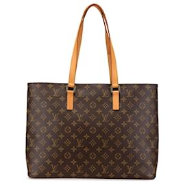 Louis Vuitton-Louis Vuitton Brown Monogram Luco-Brown