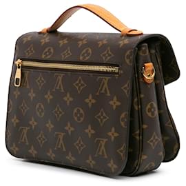 Louis Vuitton-Louis Vuitton Brown Monogram Pochette Metis-Brown