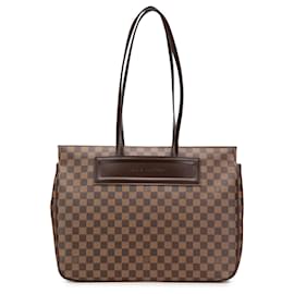 Louis Vuitton-Louis Vuitton Brown Damier Ebene Parioli GM-Brown