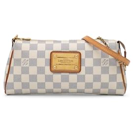 Louis Vuitton-Louis Vuitton White Damier Azur Eva-White