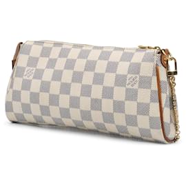 Louis Vuitton-Louis Vuitton White Damier Azur Eva-White