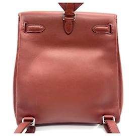 Hermès-Hermes Kelly Ad PM Backpack-Red