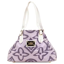 Louis Vuitton-Louis Vuitton Purple Monogram Tahitienne Cabas PM-Other