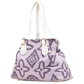 Louis Vuitton-Louis Vuitton Purple Monogram Tahitienne Cabas PM-Other