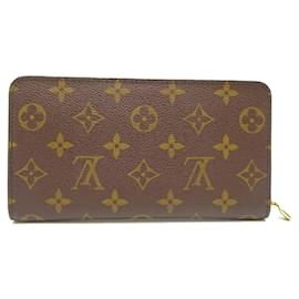 Louis Vuitton-Louis Vuitton Monogram Long Wallet-Brown,Monogram