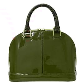 Louis Vuitton-Louis Vuitton Alma BB Handbag in Scarlet Red-Red