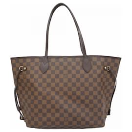Louis Vuitton-Louis Vuitton Damier Neverfull MM Tote Bag-Damier ebene