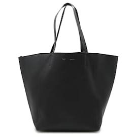 Céline-Celine Horizontal Cabas Tote Bag-Black