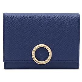 Bulgari-Bvlgari Bulgari Clip Card Case-Blue