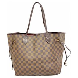 Louis Vuitton-Louis Vuitton Damier Neverfull MM Tote Bag-Damier ebene