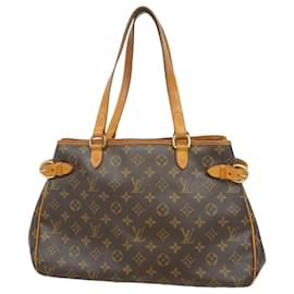 Louis Vuitton-Louis Vuitton Monogram Batignolles Vertical Tote Bag-Brown