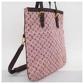 Louis Vuitton-Louis Vuitton Monogram Mini Francoise Tote Bag-Fuschia