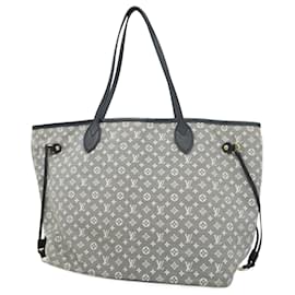 Louis Vuitton-Louis Vuitton Monogram Idylle Neverfull MM Tote Bag-Black