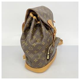 Louis Vuitton-Louis Vuitton Monogram Montsouris MM Backpack-Brown