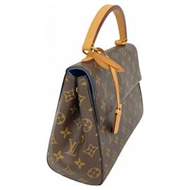 Louis Vuitton-Louis Vuitton Monogram Cluny BB Handbag-Blue