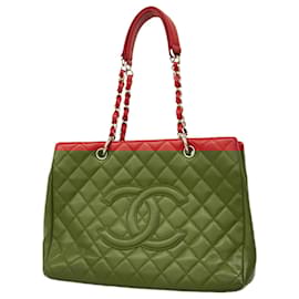 Chanel-Chanel Red Tote Bag-Red