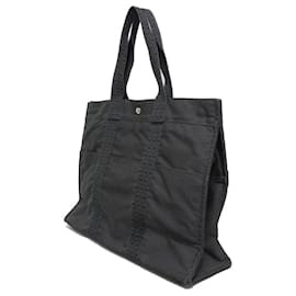 Hermès-Hermes Herline Tote Bag GM-Grey