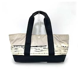 Chanel-Chanel Nylon Canvas Sport Line Handbag Tote-Black