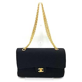 Chanel-Chanel Matelasse 25 Classic Chain Shoulder Bag Black-Black