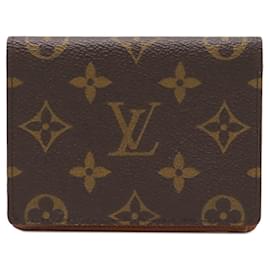 Louis Vuitton-Louis Vuitton Monogram Card Case M60530-Brown