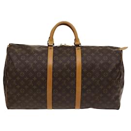 Louis Vuitton-Louis Vuitton Keepall 55-Brown