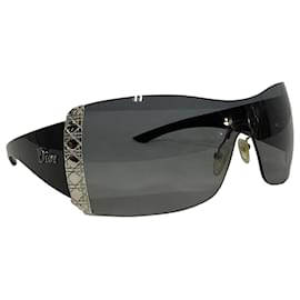 Dior- Dior Diorissima 2 Shield Sunglasses in Black Acetate-Black