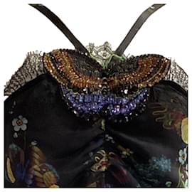 Lanvin- Lanvin Butterfly Camisole Top and Shorts Set in Multicolor Silk-Multiple colors