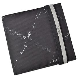 Cartera de nylon para hombre negra Chanel Castaño