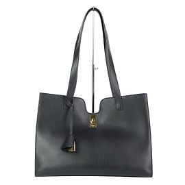 Céline Bolsa tote 16 em couro de bezerro Celine Preto