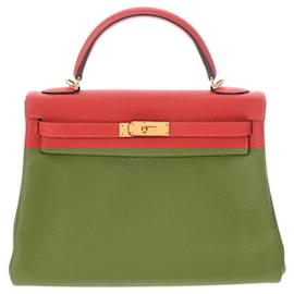 Hermès-Hermès Kelly 32-Red