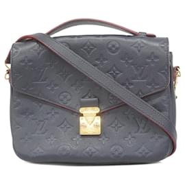 Louis Vuitton-Louis Vuitton Pochette Metis-Azul marinho