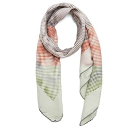Hermès-Hermès 2007 Square Scarf 90 Josephine Baker Dance Pink Silk Scarf Hermes-Pink
