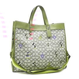 Coach-Disney x Coach Tote Bag-Brown,Beige