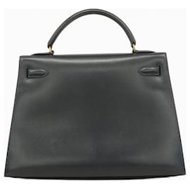 Hermès-Hermès Kelly 32-Navy blue