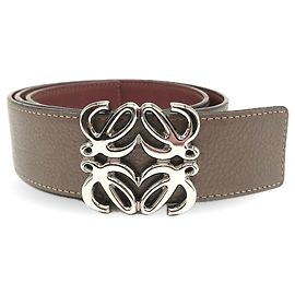 Cintura reversibile Anagram Loewe per uomini Marrone Cachi