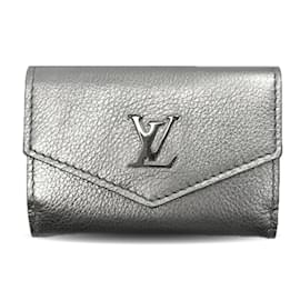 Louis Vuitton-Louis Vuitton Portefeuille Rock Mini Wallet-Silvery