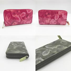 Louis Vuitton-Louis Vuitton Long Wallet in Vernis Rose-Pink