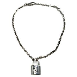 Pulseira charm Silver Lockit da Louis Vuitton Prata